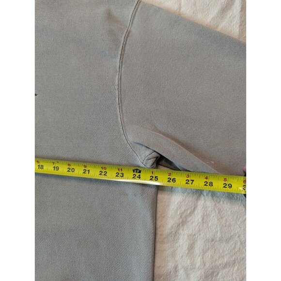 Champion Vintage 90s Faded Green Single V Crewneck Sweatshirt / Size L - Picture 13 of 15